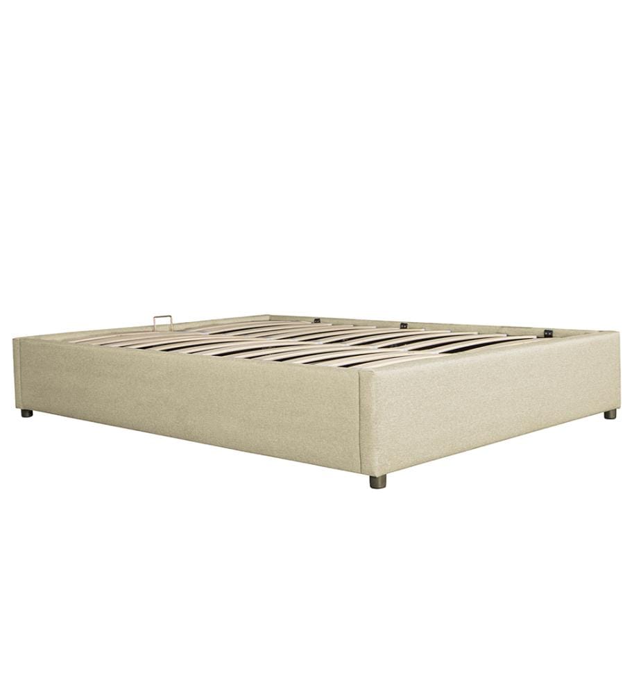 Lit coffre Otto avec sommier 140x190cm - Beige