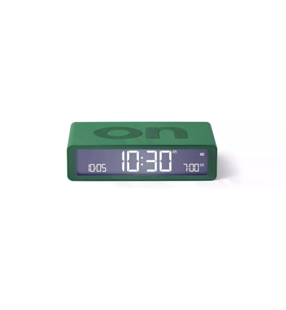 Lexon - Réveil numérique Flip Classic Vert