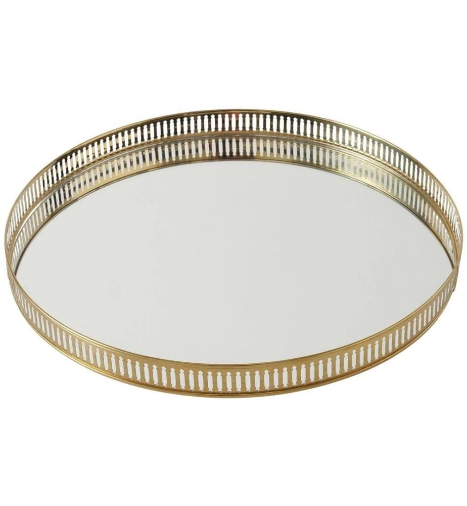 BOLTZE - Plateau décoratif Lionel 35 cm, or