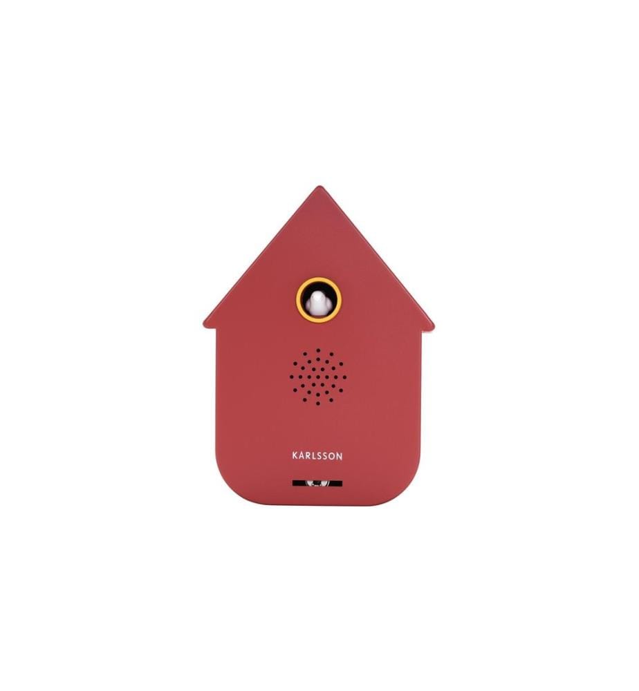 KARLSSON - Sound box Modern Cuckoo Red Ochre