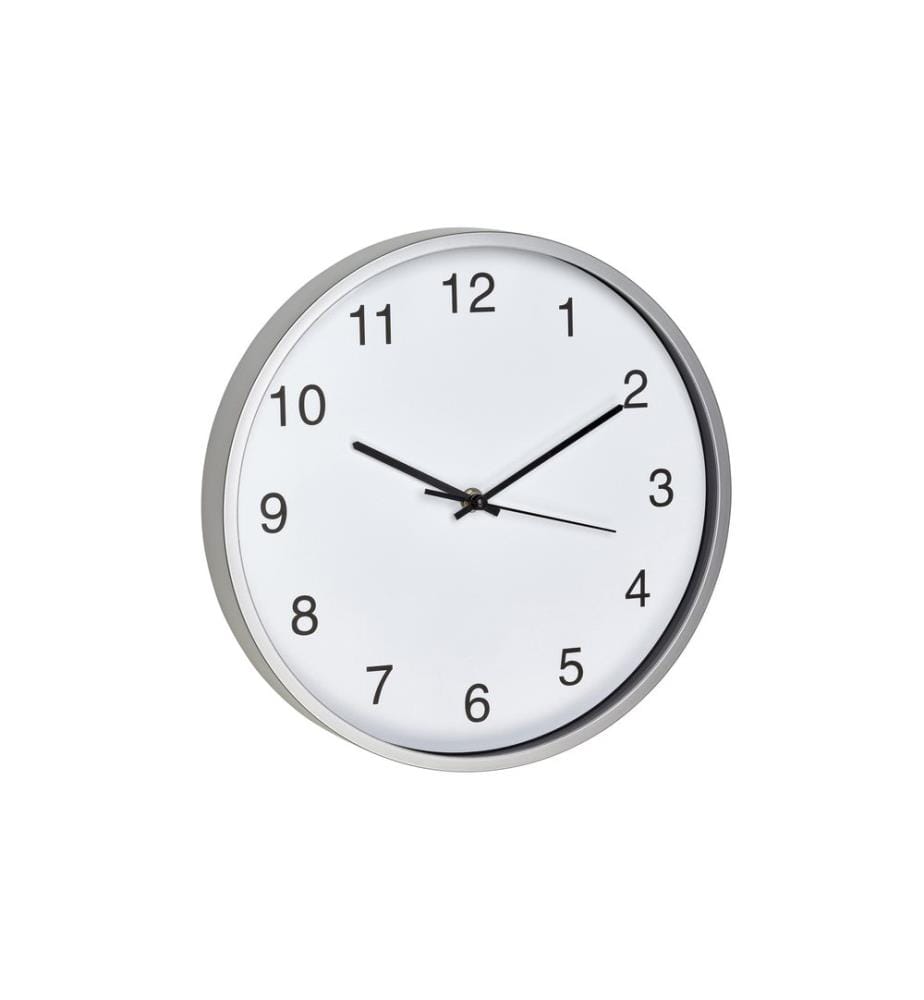 TFA DOSTMANN - Horloge murale Argenté