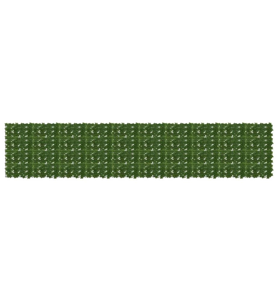 vidaXL Écran de balcon avec feuilles Vert 500 x 100 cm