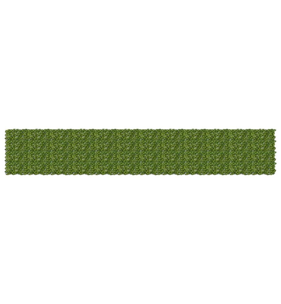 vidaXL Écran de balcon avec feuilles Vert et jaune 600 x 100 cm