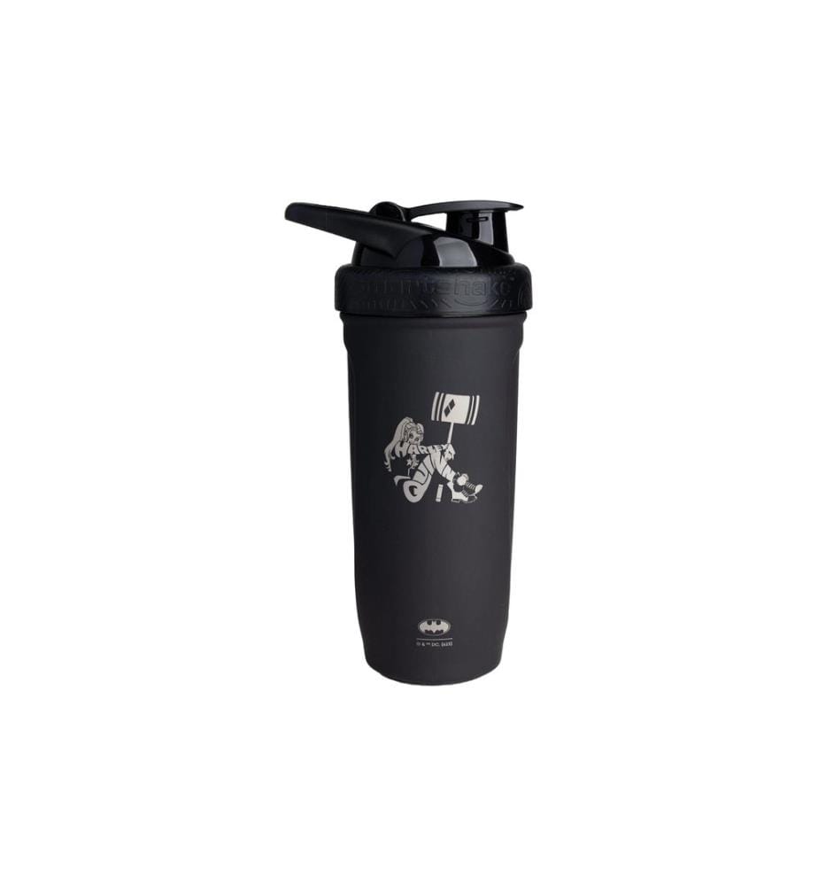 Smartshake - Smartshake - Reforce Harley Quinn Shaker 900 ml, Noir
