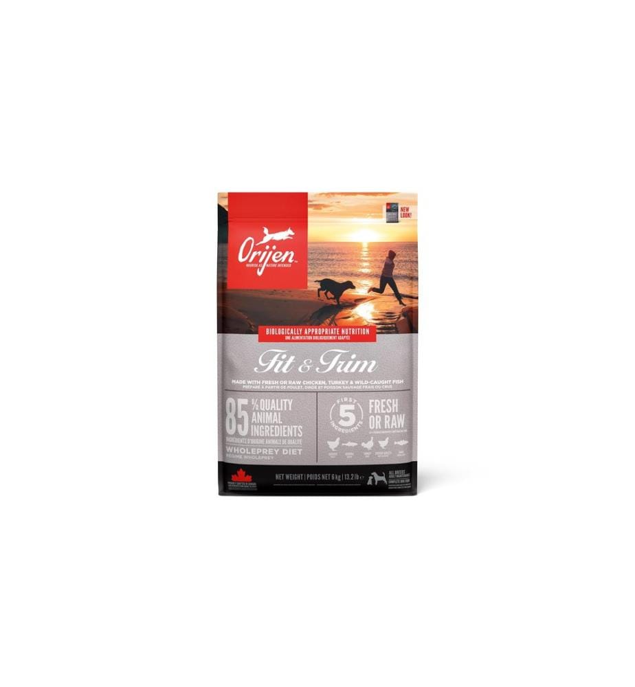 ORIJEN - Alimentation sèche Dog Fit&Trim avec poulet, 6 kg;