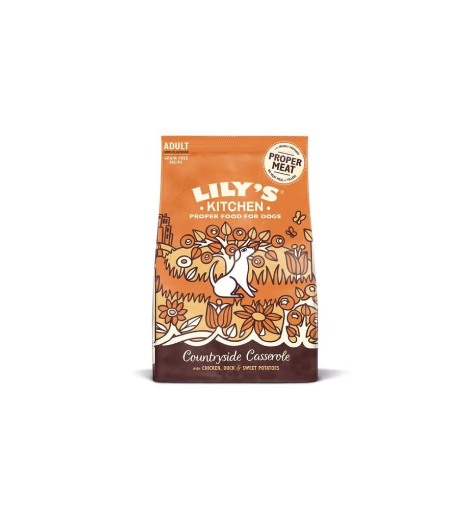 LILY'S KITCHEN - Alimentation sèche Adulte Canard & poulet, 7 kg