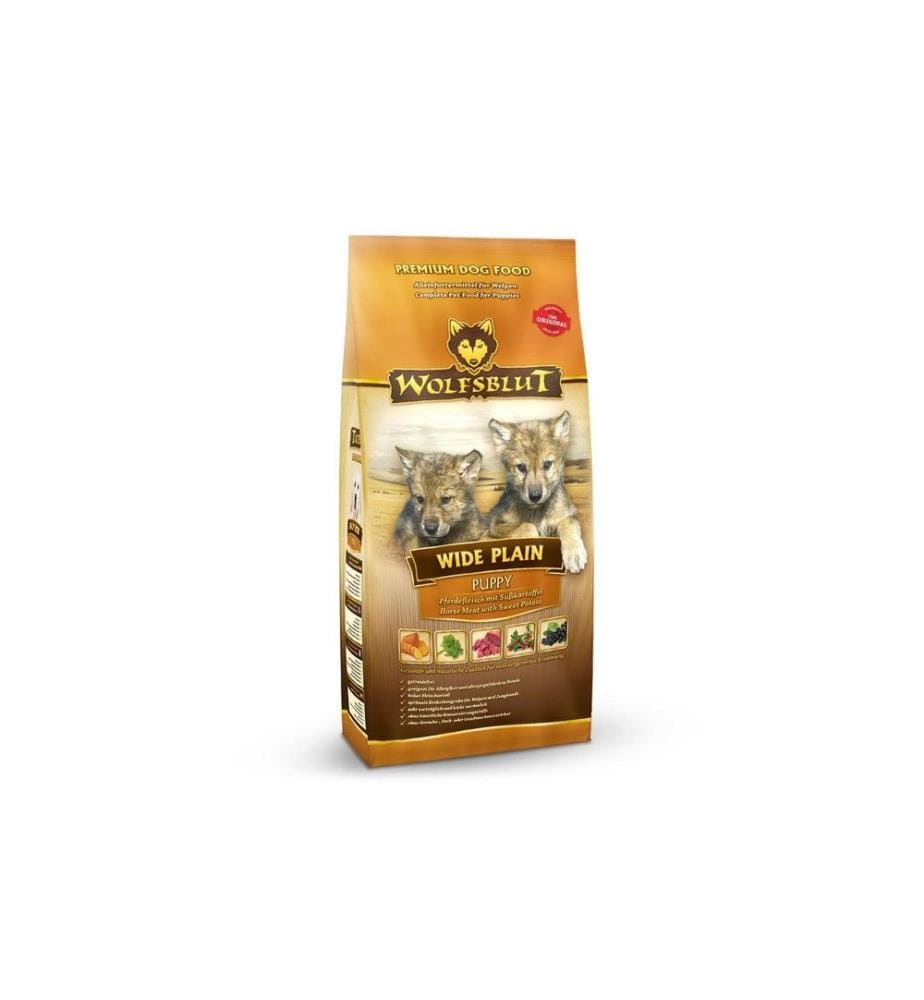 WOLFSBLUT - Alimentation sèche Dog Wide Plain Puppy, 2 kg