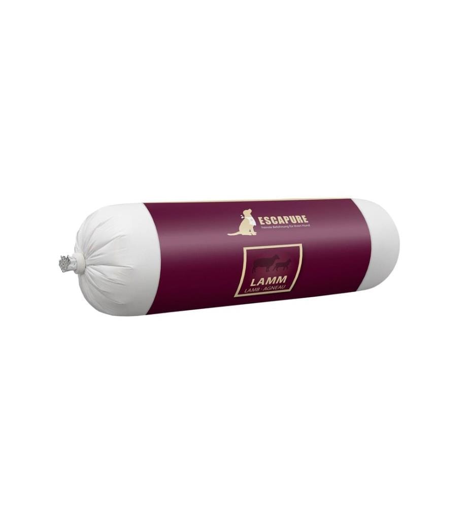 ESCAPURE - Alimentation humide Saucisse Agneau, 400 g