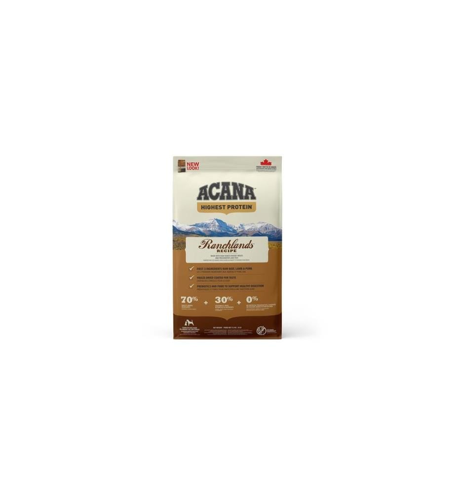 ACANA - Alimentation sèche Regionals Ranchlands Recipe, 11.4 kg