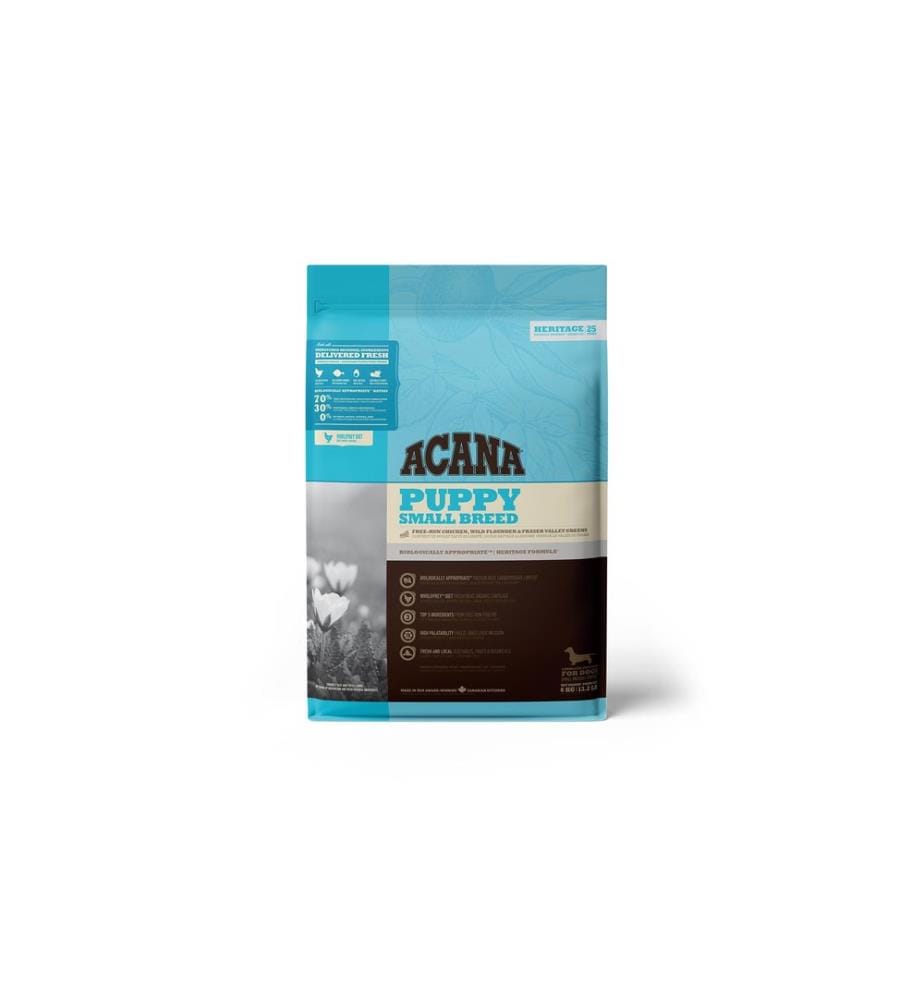 ACANA - Alimentation sèche Puppy Small Breed Recipe, 6 kg