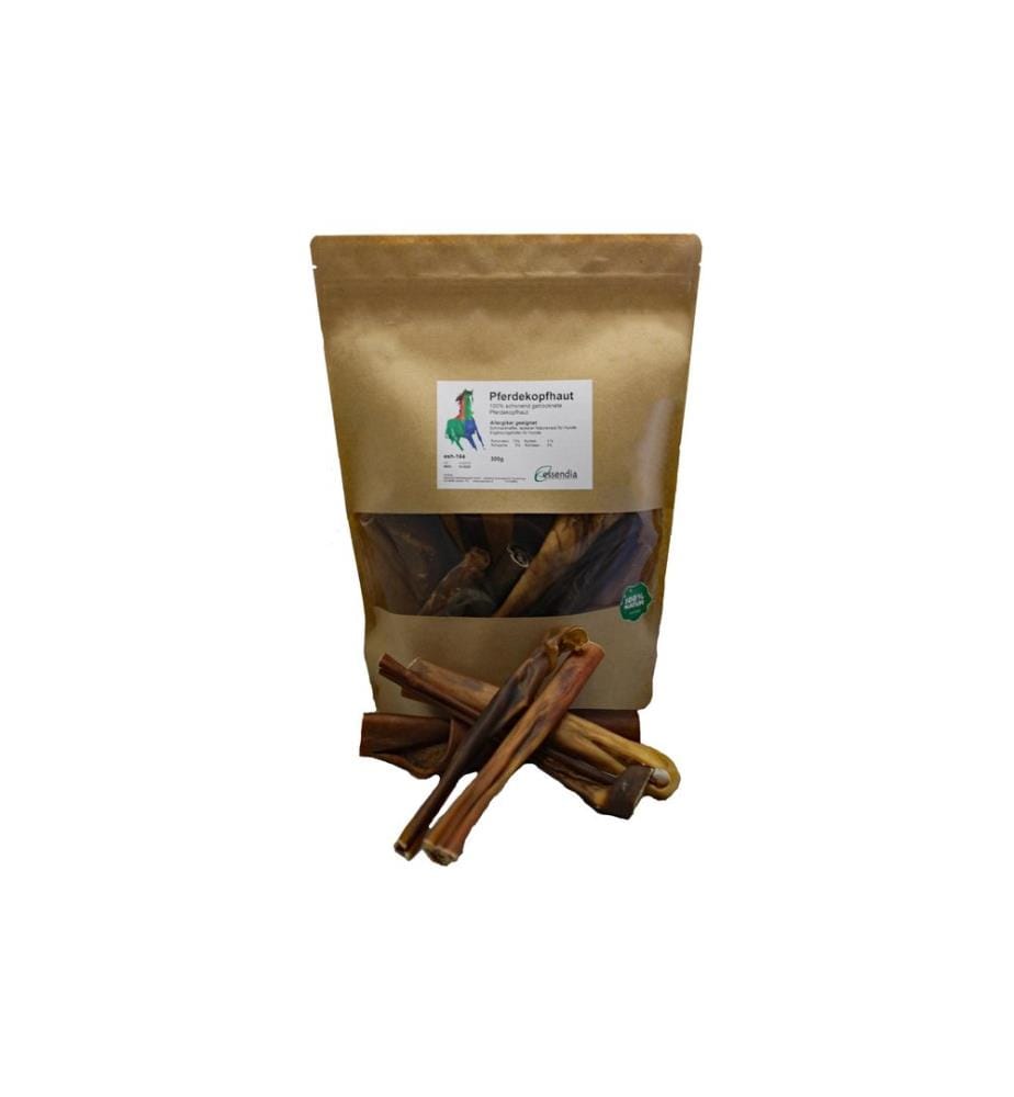 essendia - Produit à mâcher Peau de tête de cheval, 300 g
