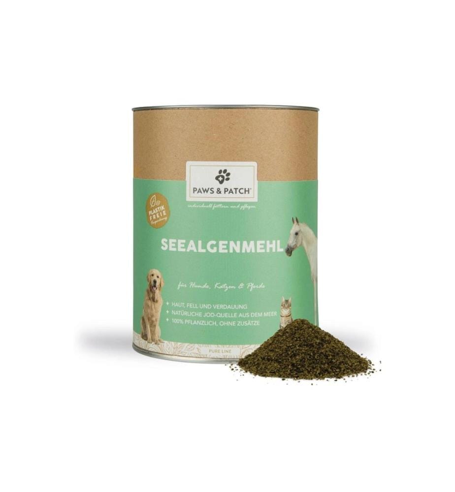 Paws & Patch - Supplément alimentaire pour chiens Farine d'algues marines 500 g