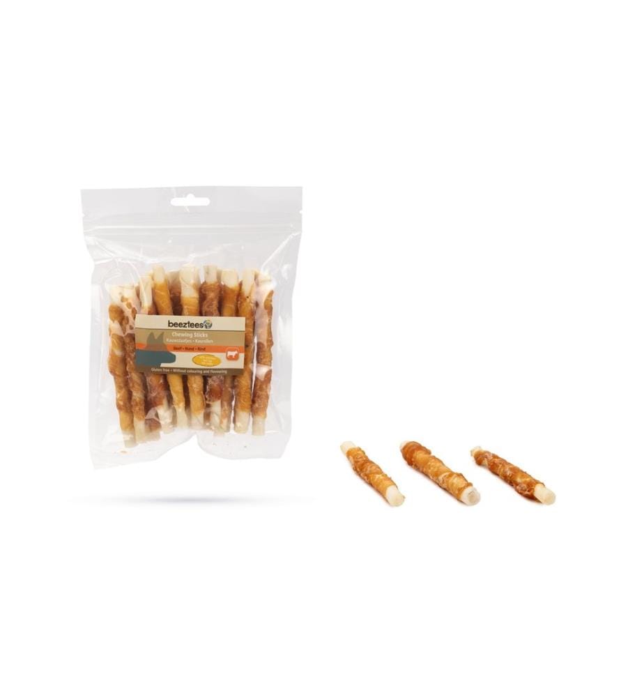 BEEZTEES - Produit à mâcher Barre à mâcher au poulet, 20 pièces