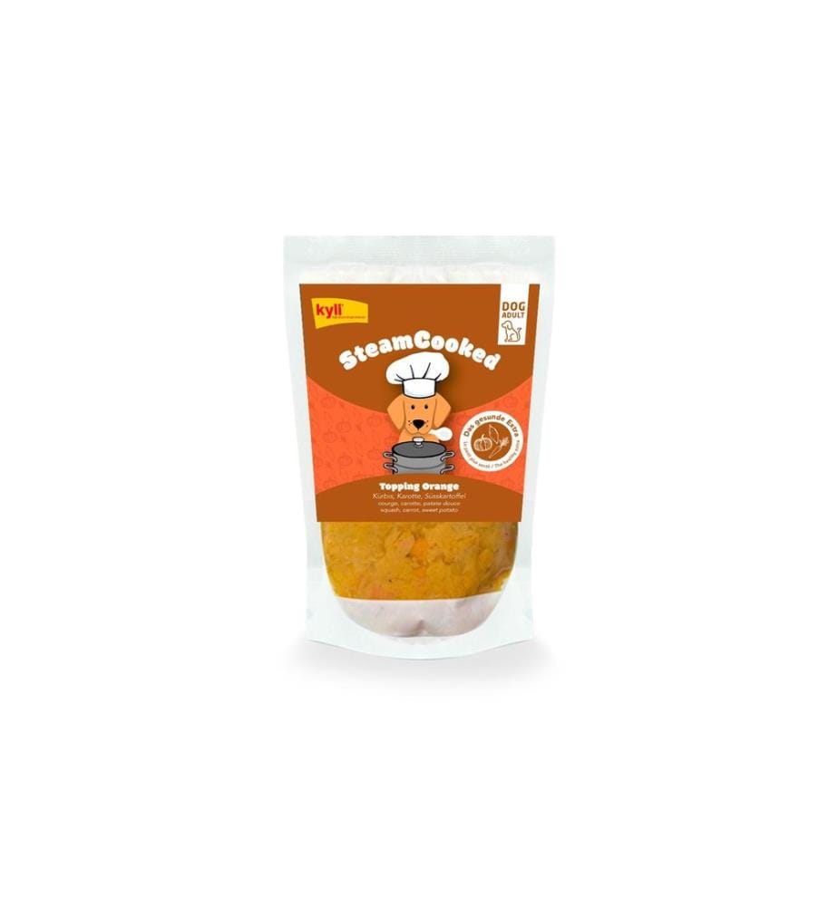kyli - Alimentation humide SteamCooked Topping Orange, 200 g