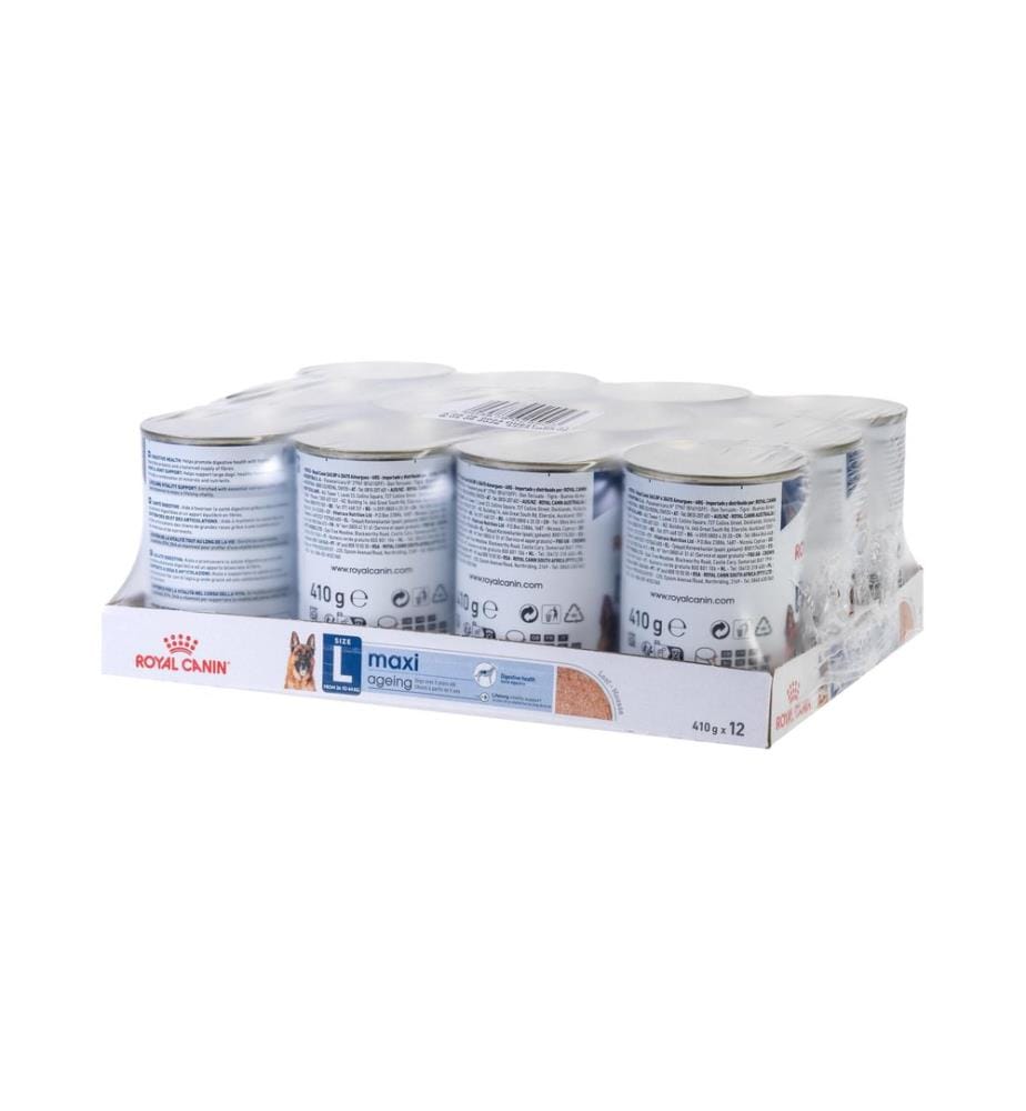ROYAL CANIN - Alimentation humide Maxi Mousse de Vieillissement, 12 x 410 g