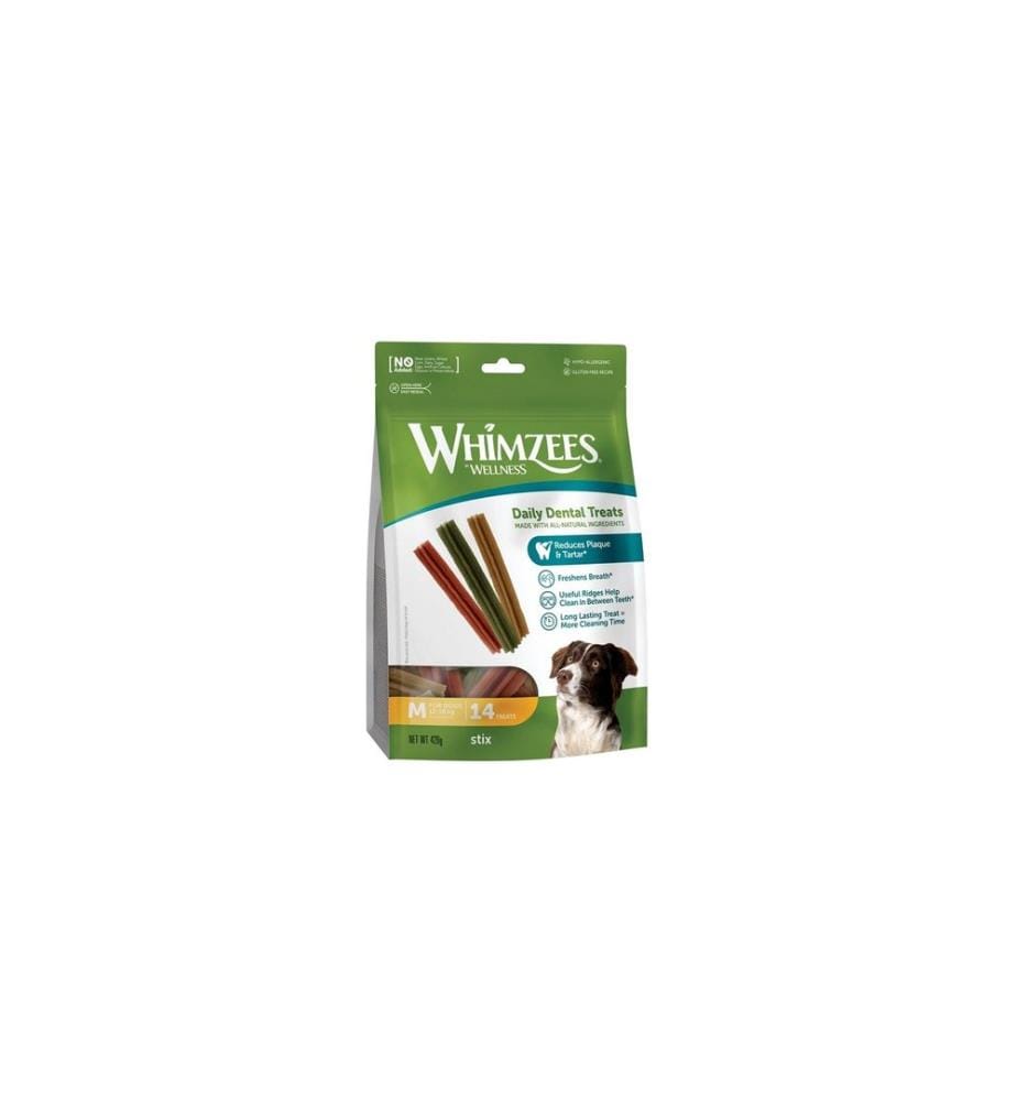 Whimzees - Produit à mâcher Stix M, 360 g