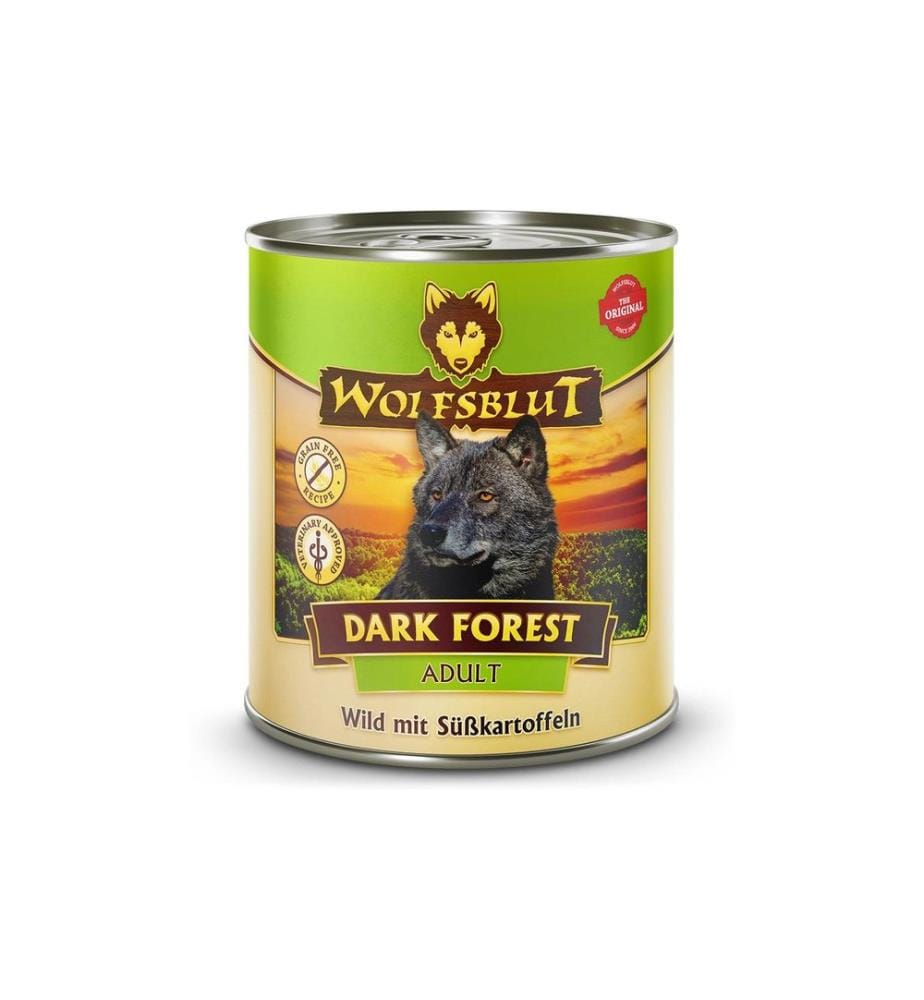 WOLFSBLUT - Alimentation humide Dog Dark Forest, 800 g