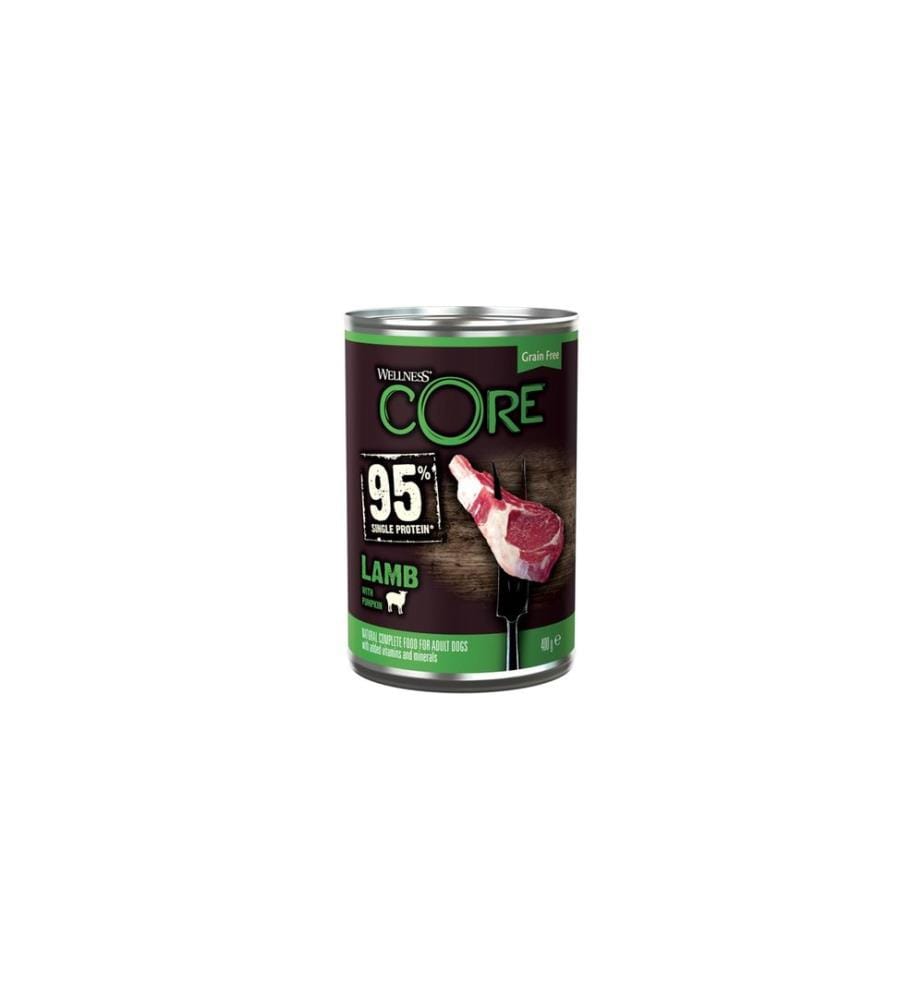 Wellness Core - Alimentation humide Agneau, potiron 400g