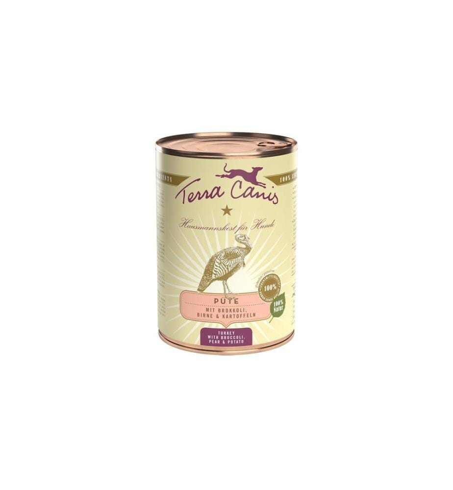 Terra Canis - Alimentation humide Menu Classic Dinde, 400 g