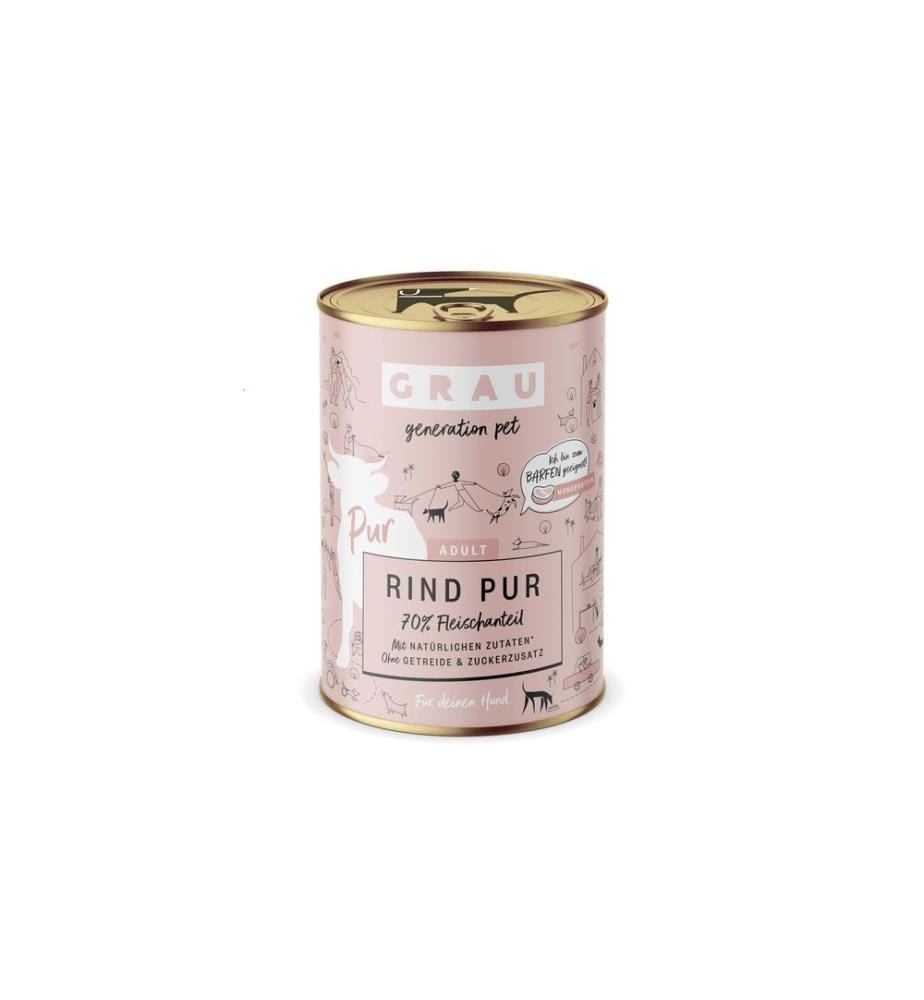 Grau Pâtée buf pur 400 g