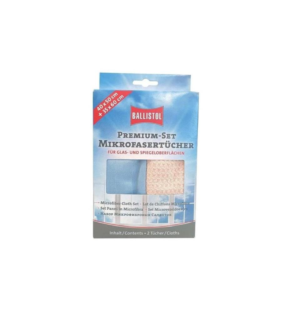 Ballistol - Chiffons en microfibre, set de 2