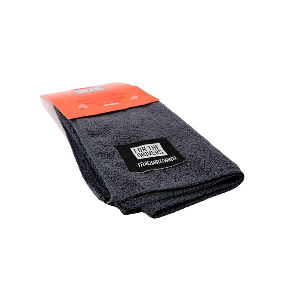 For The Drivers - Chiffon microfibre jante 40 x 40 cm, gris