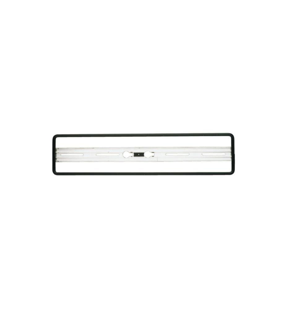 Quick-fix - Supports de plaque dimmatriculation noir, 50 × 11 cm