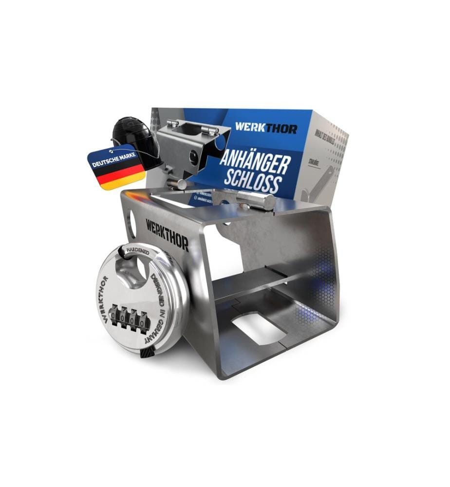 Werkthor - Antivol de remorque en acier inoxydable