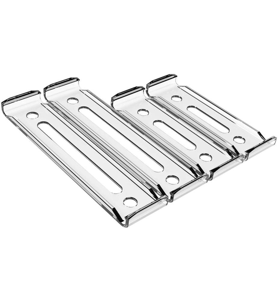 X-Click - Porte-numéro sans cadre transparent, 30 x 8 cm/50 x 11 cm