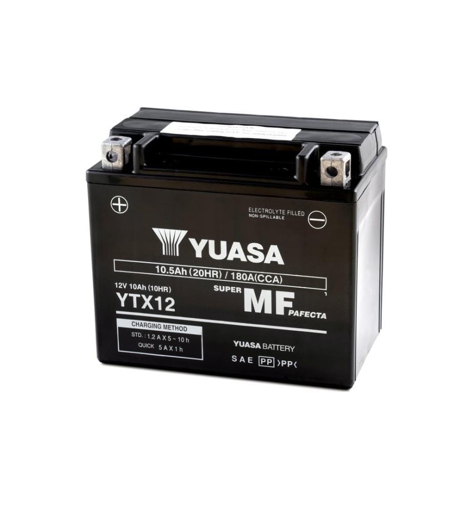 YUASA - Batterie de moto AGM 12V/10.5Ah/180A