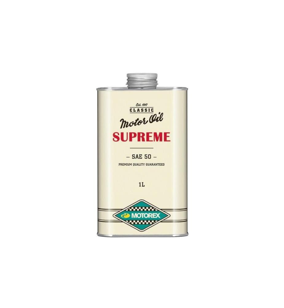Huile moteur Motorex 4-Temps SUPREME SAE 50, 1 l