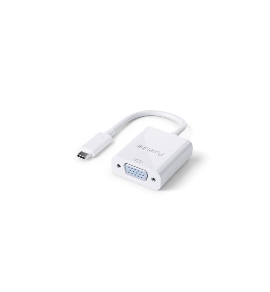 PURELINK - Adaptateur IS220 USB Type-C - VGA, blanc