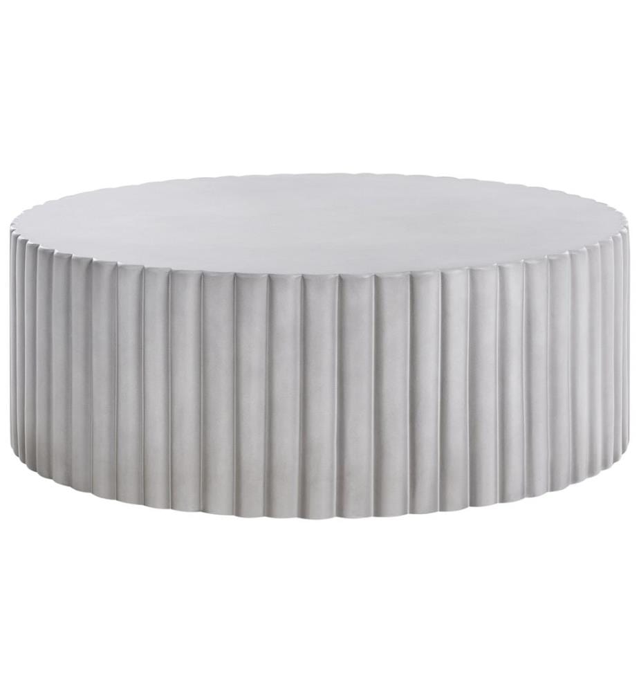 Table basse POZZA 117 cm 117 cm Gris