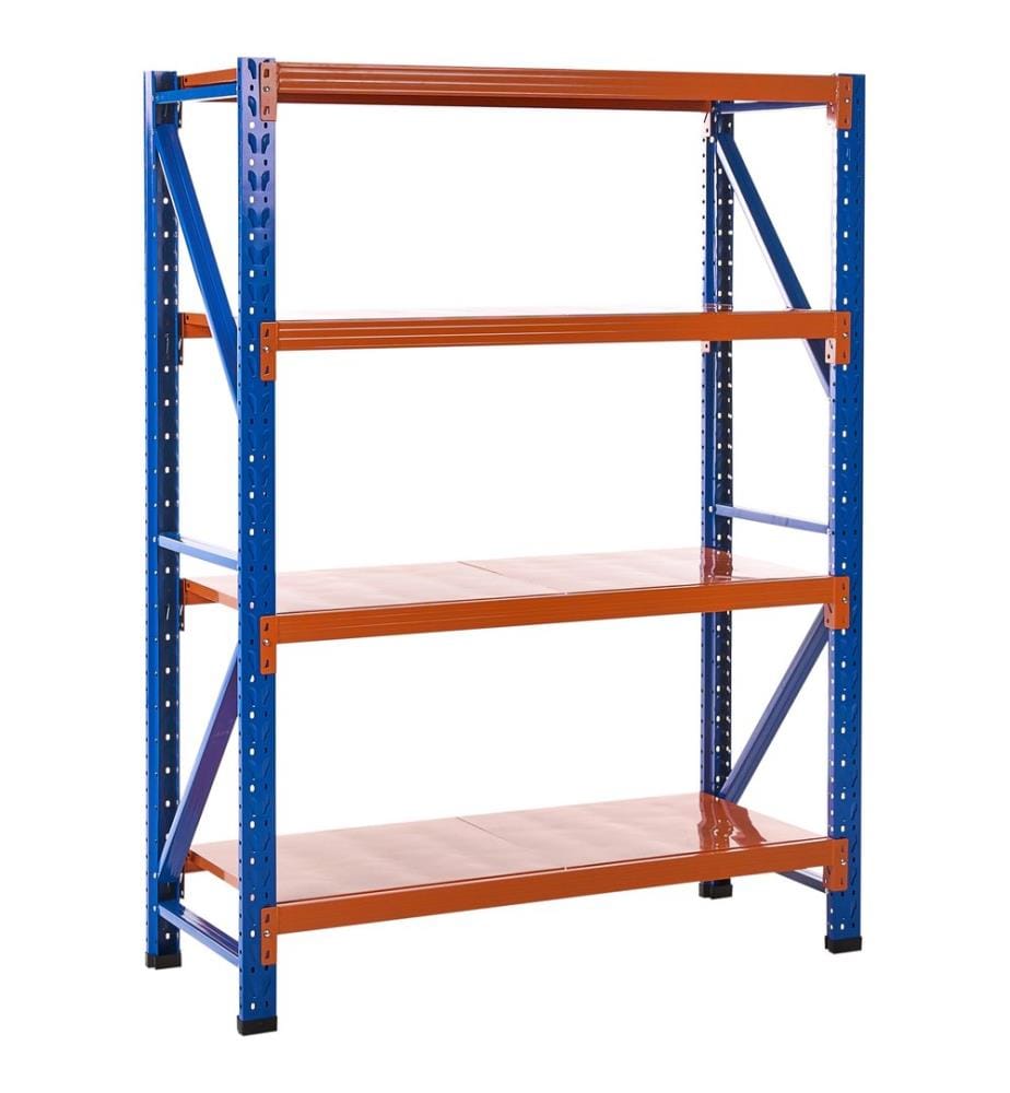 Étagères de garage FIUGGI Métal 150 cm 60 cm Orange