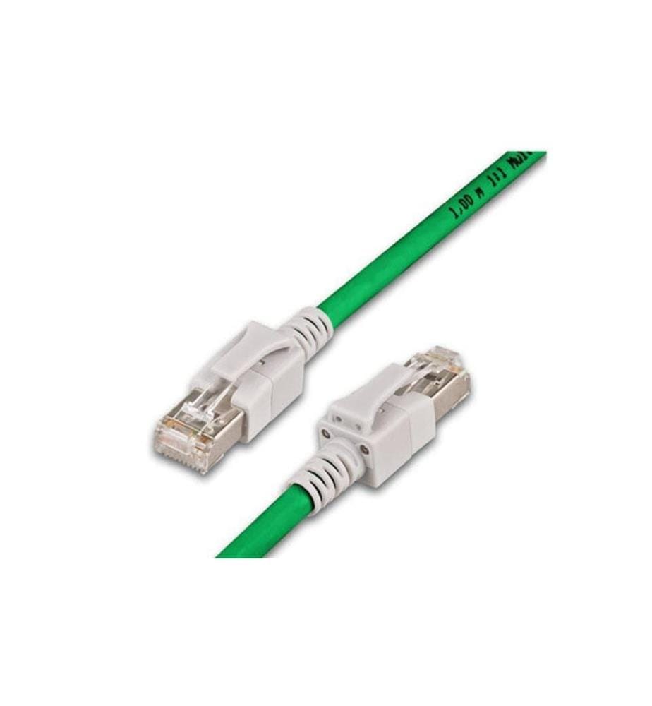 WIREWIN - Câble patch RJ-45 - RJ-45, Cat 6A, S/FTP, 1 m, Vert