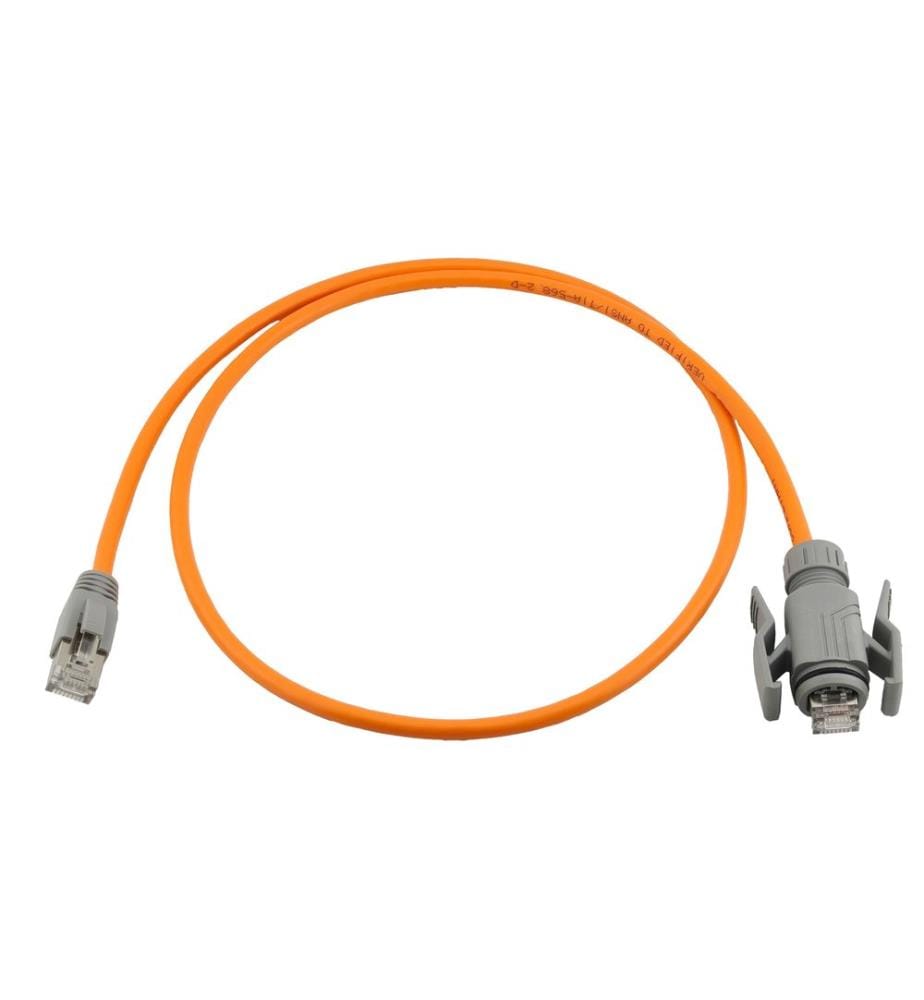 WIREWIN - Câble patch Outdoor RJ-45 - RJ-45 Cat 6A, S/FTP, 2 m, Orange