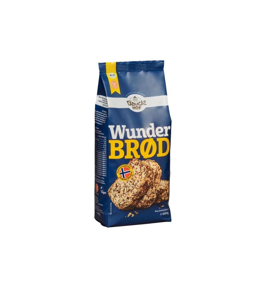 Bauck Mühle - Préparation à gâteau Bio Pain de mie sans gluten 600 g