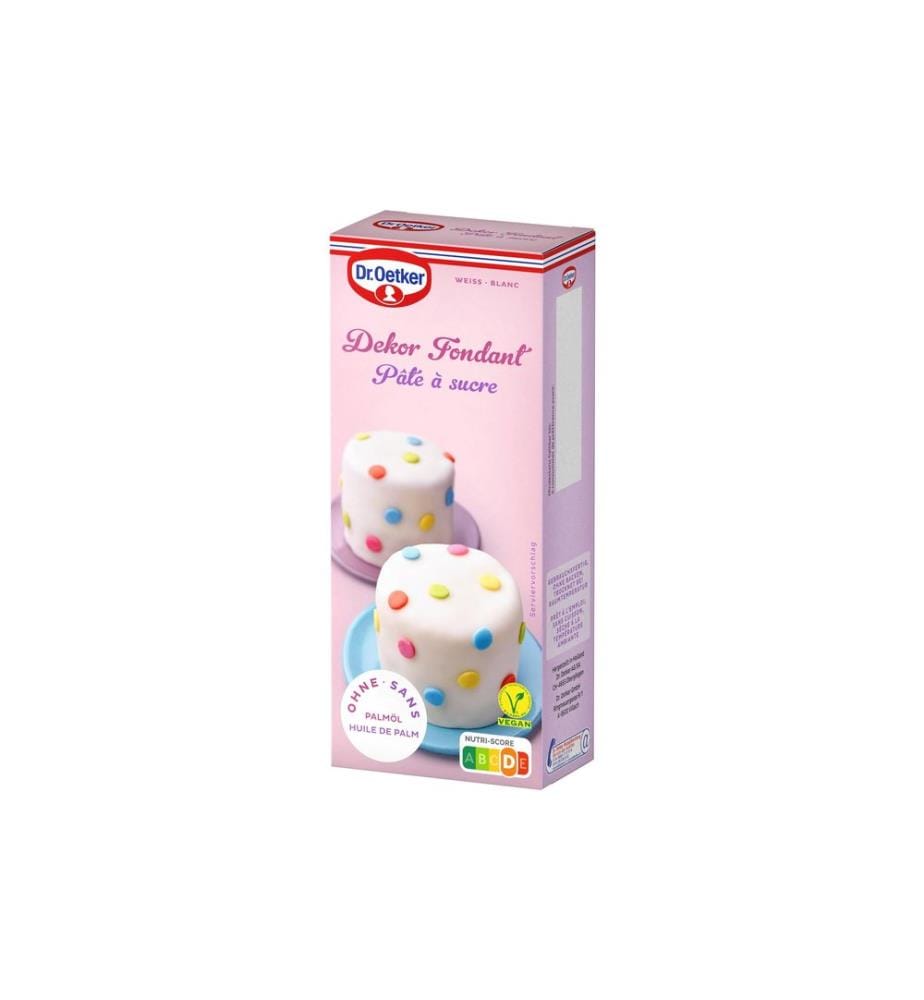 Dr.Oetker Pâte à sucre blanc 250 g