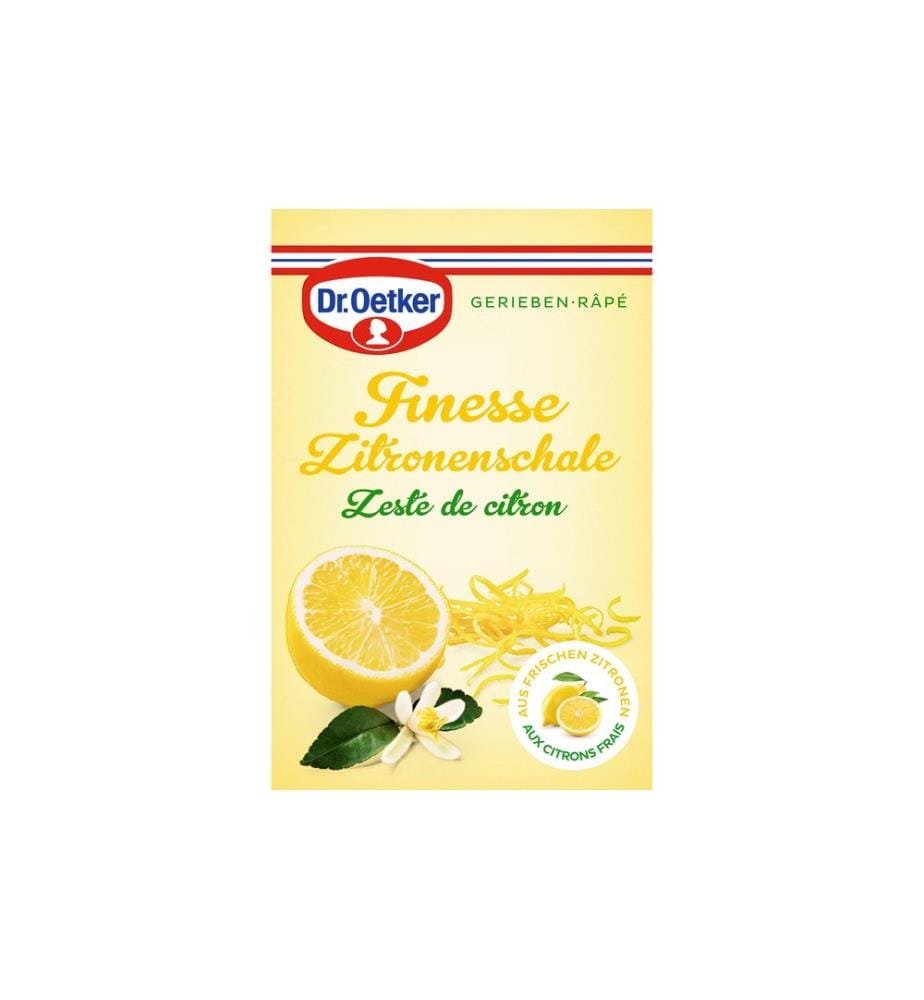 Dr.Oetker Finesse zeste de citron 18 g