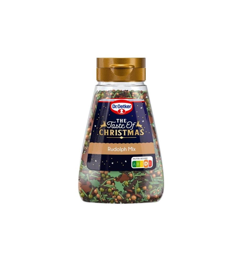 Dr.Oetker Décors en sucre Rudolph Mix Décors à parsemer 115 g