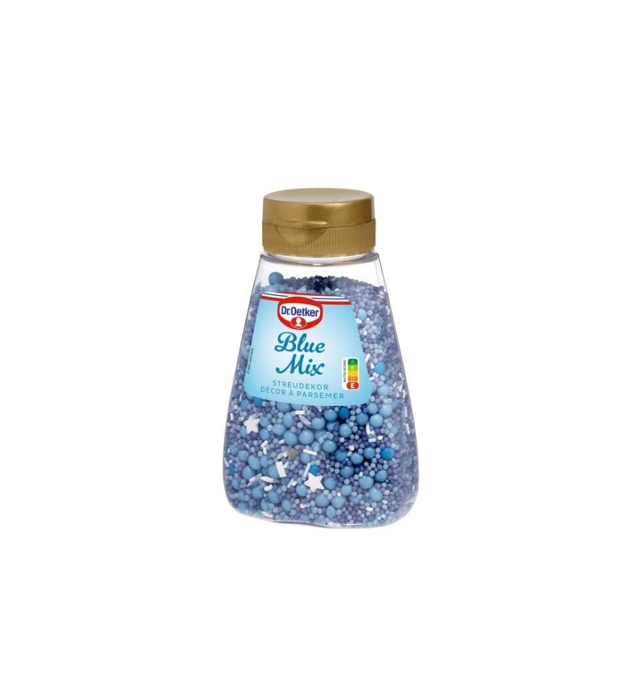 Dr.Oetker Décors en sucre Décor à saupoudrer Blue Mix 110 g