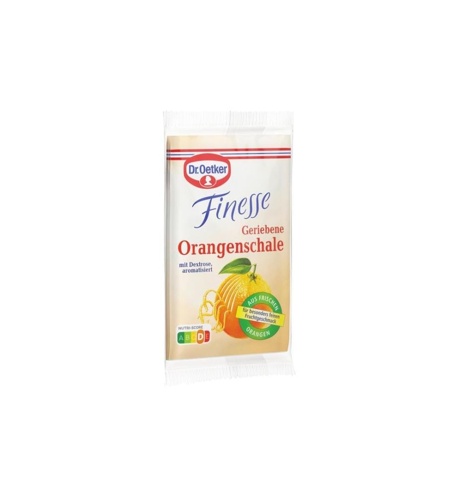 Dr.Oetker Finesse zeste d'orange 3 x 18 g