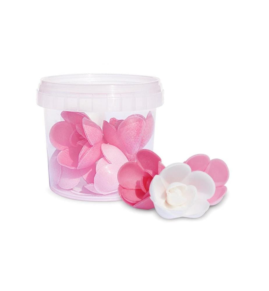 ScrapCooking - Décors en sucre Fleurs de roses 6 pièces