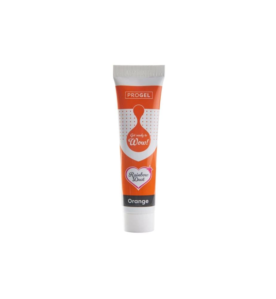 Rainbow Dust - Colorant alimentaire ProGel orange 25 g