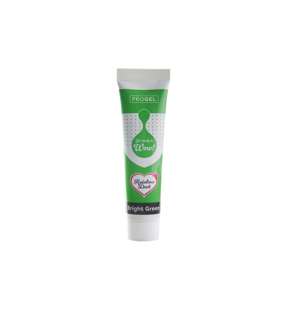 Rainbow Dust - Colorant alimentaire ProGel vert vif 25 g