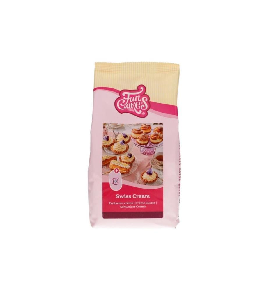 FUNCAKES - Mélange pour Swiss Cream et crème suisse 500g