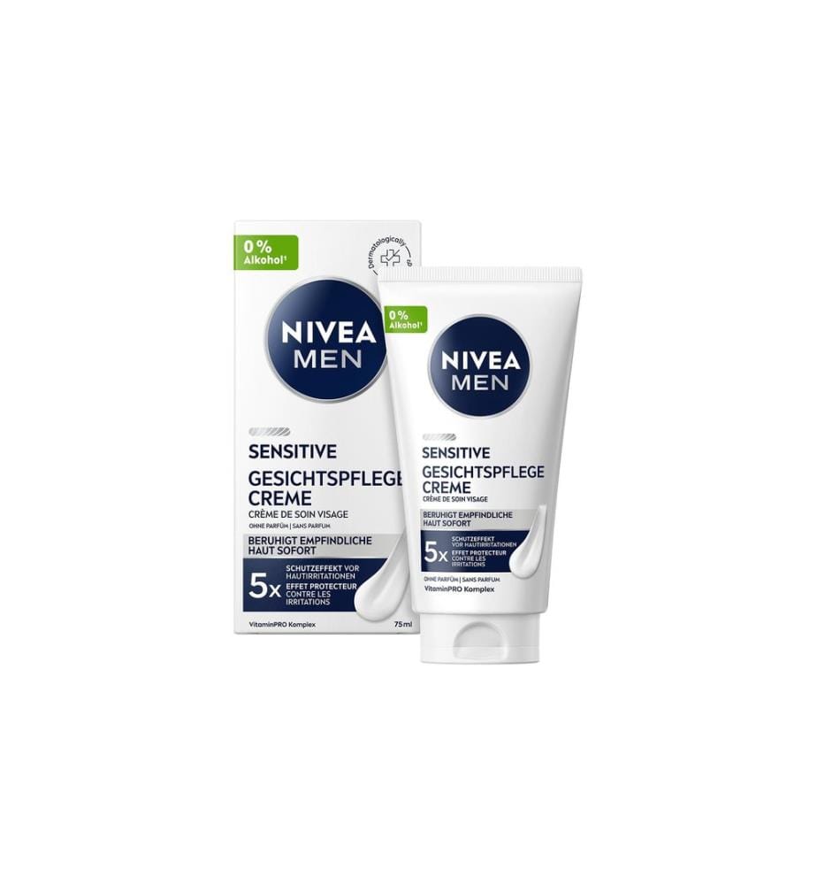 NIVEA MEN - Crème pour le visage Sensible 75 ml
