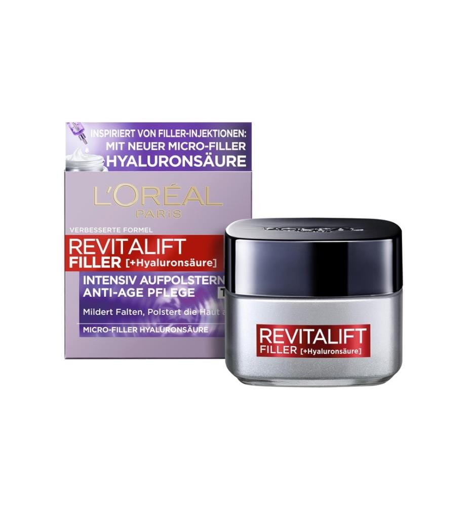 L'Oréal Paris - Crème de jour Revitalift Filler +Acide hyaluronique 50 ml