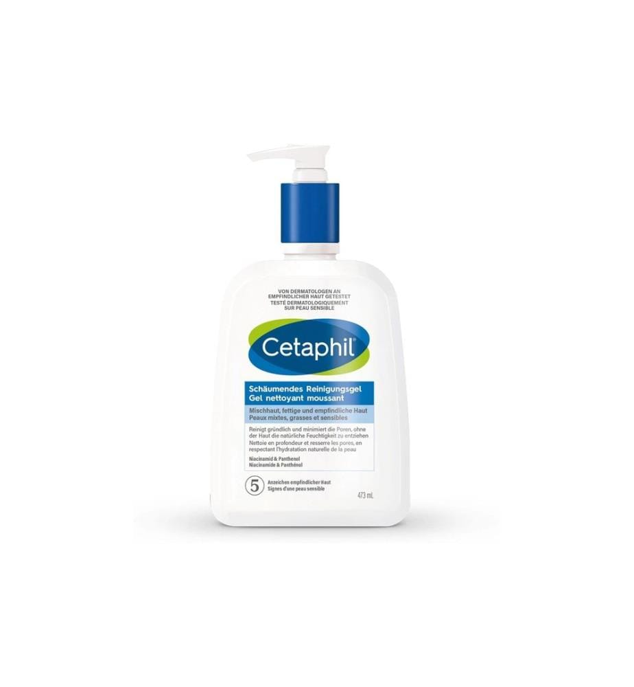 Cetaphil - Gel nettoyant Moussant 473 ml