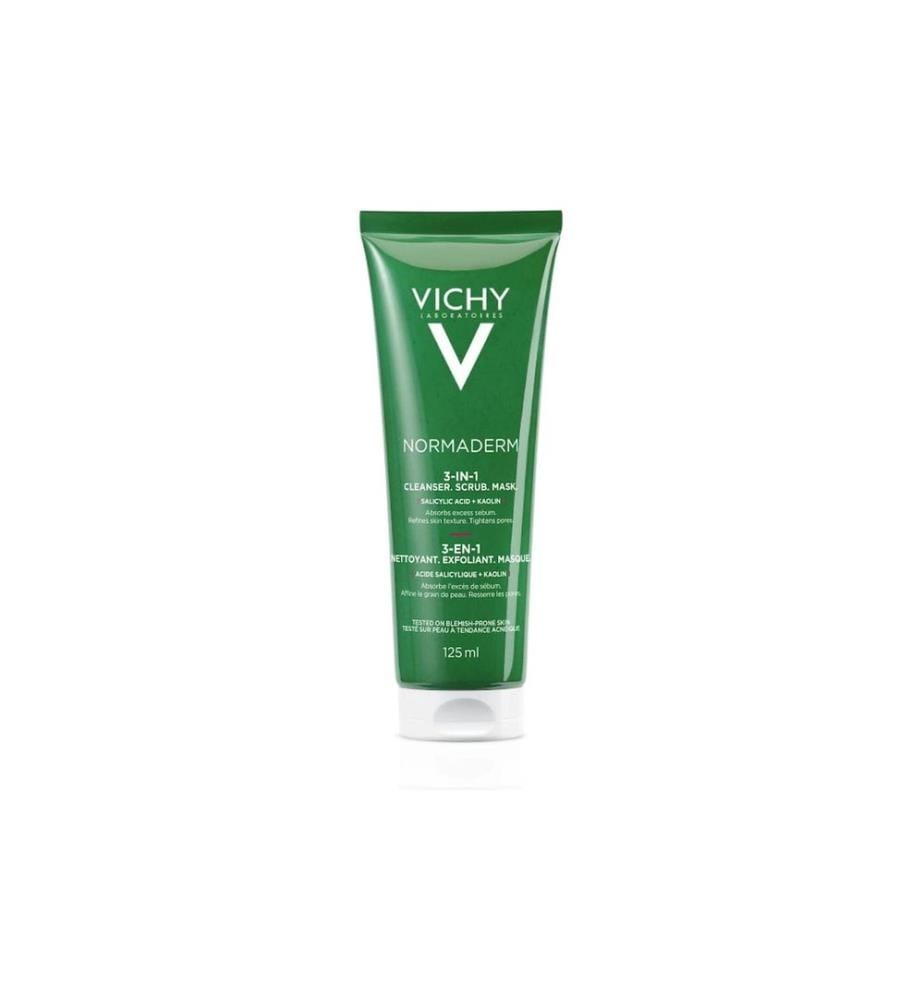 Vichy - Soins du visage Normaderm 3 in 1 Multi Purpose 125 ml